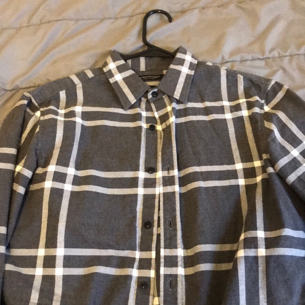 Banana republic luxe flannel M